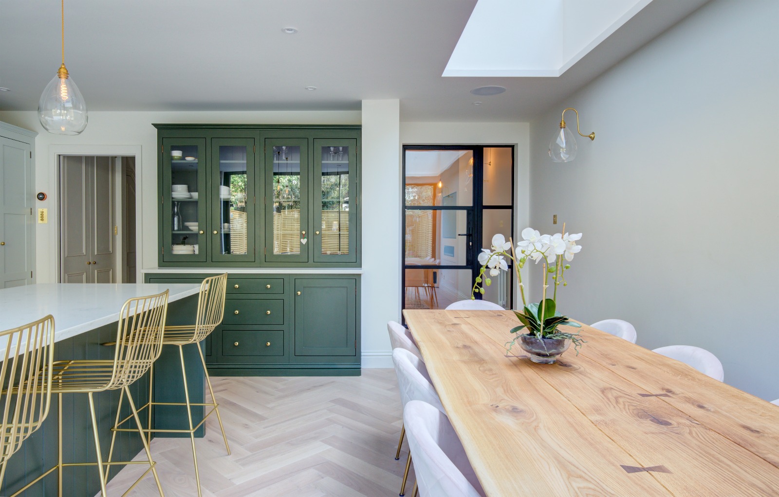 Crittall style aluminium door